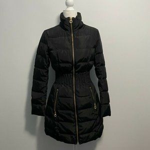 Laundry by Shelli Segal Black Puffer Coat Size‎ XS